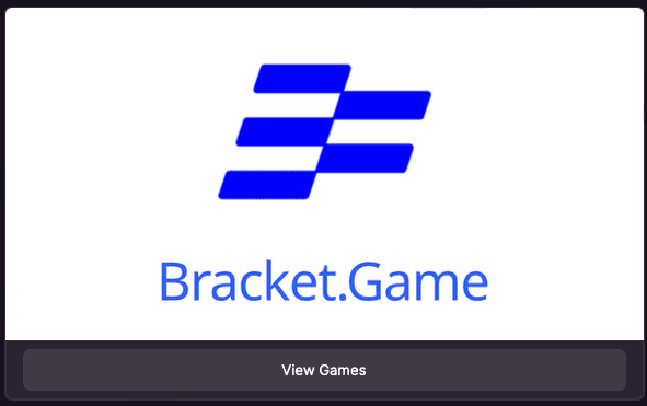 Bracket Game Frame